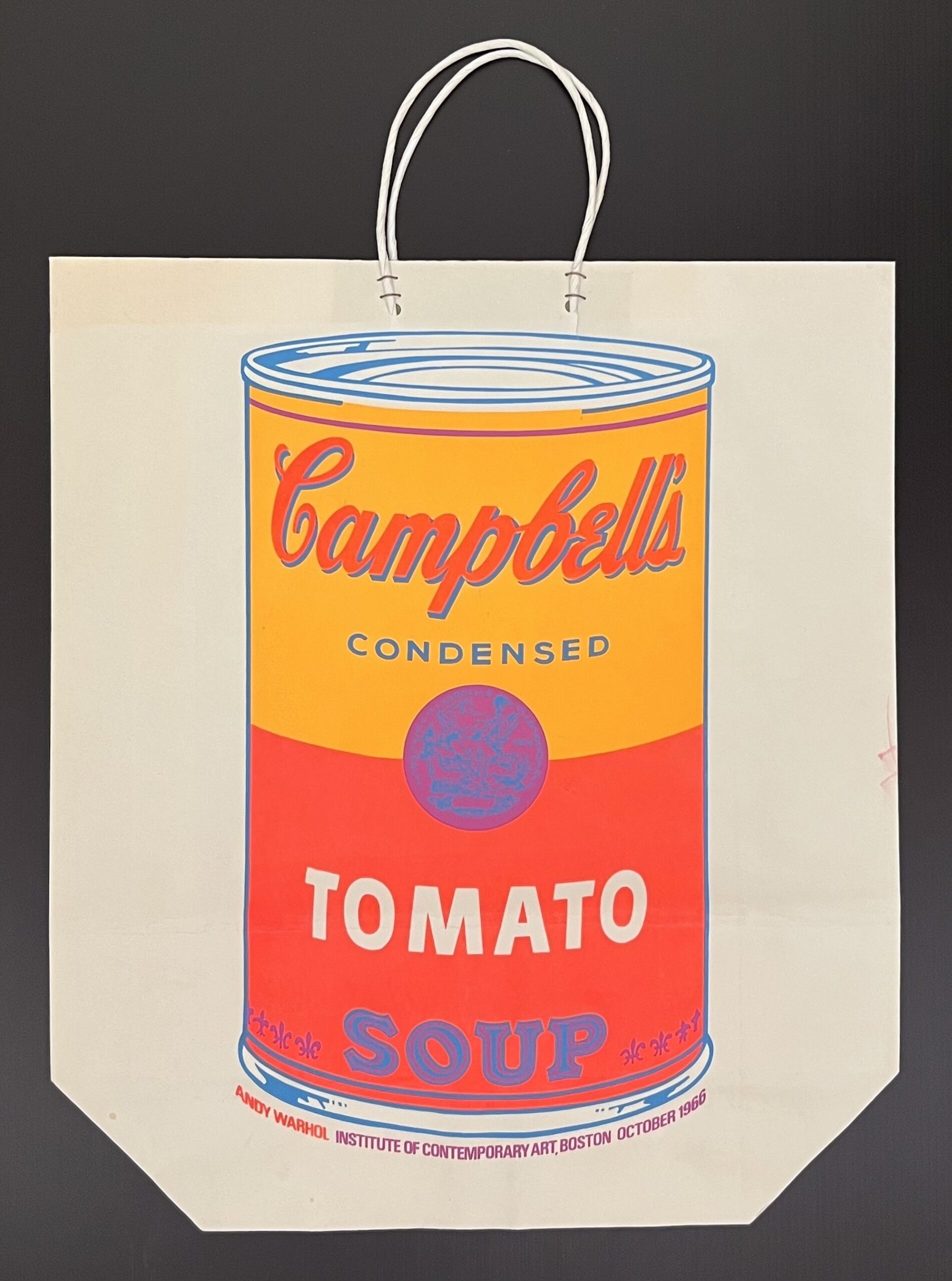 Campbell’s Soup Can (Tomato Soup) by Andy Warhol