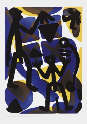 Serie I Vergleich by A.R. Penck