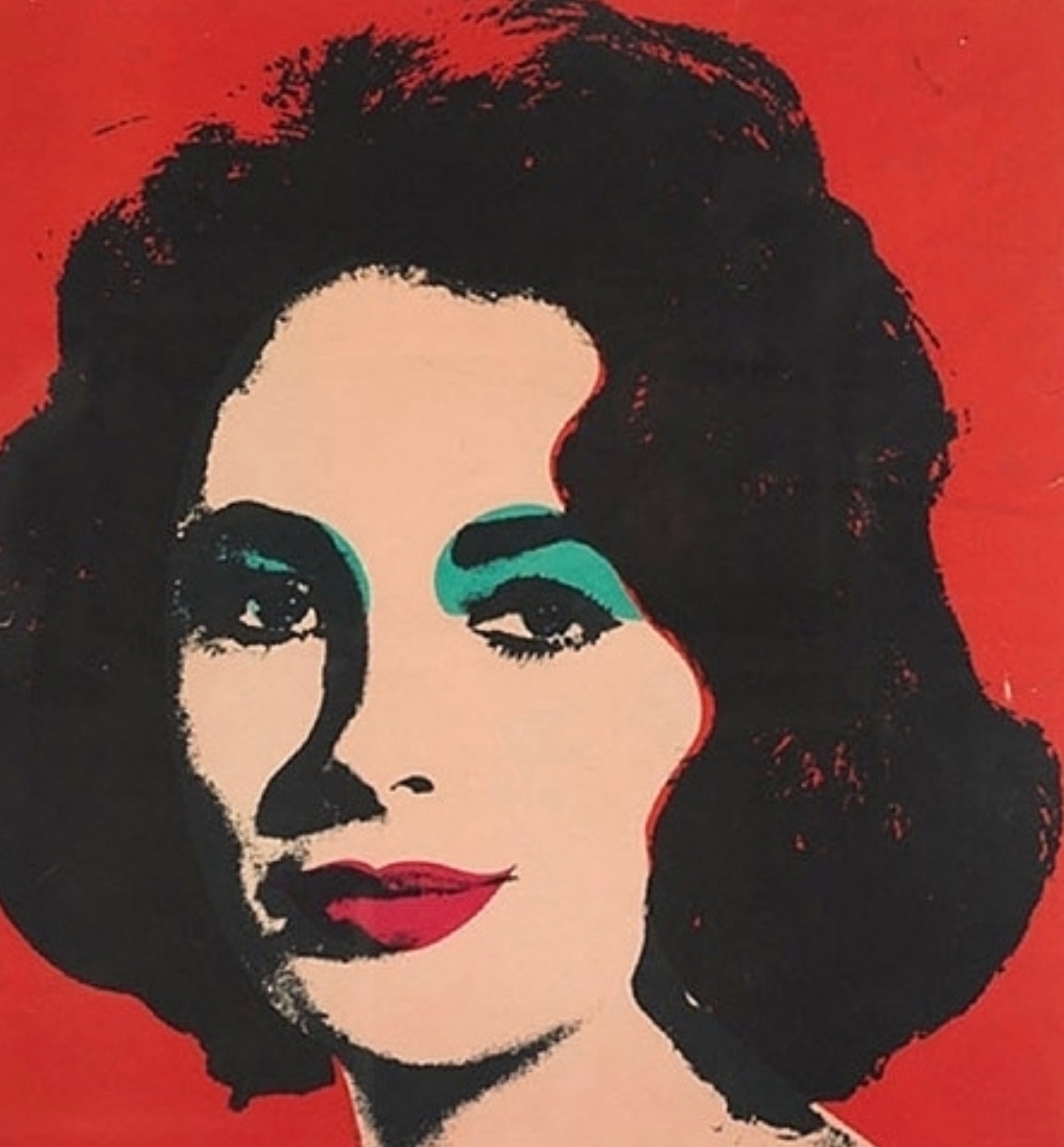 Liz (fs Ii.7) by Andy Warhol