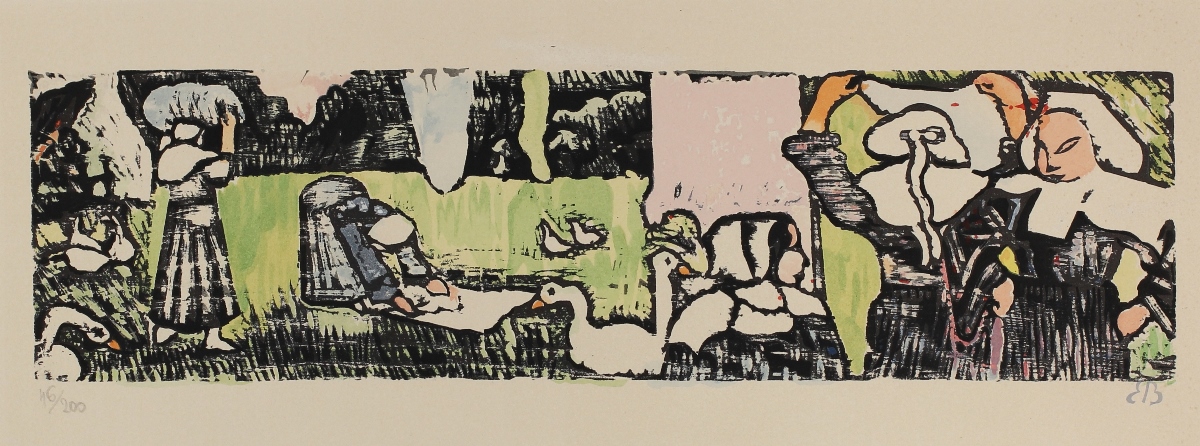 La Lessive (the Washing) by Émile Bernard at