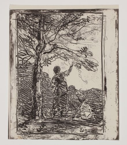 La Jeune Fille Et La Mort (the Maiden And The Death) by Jean-Baptiste-Camille Corot