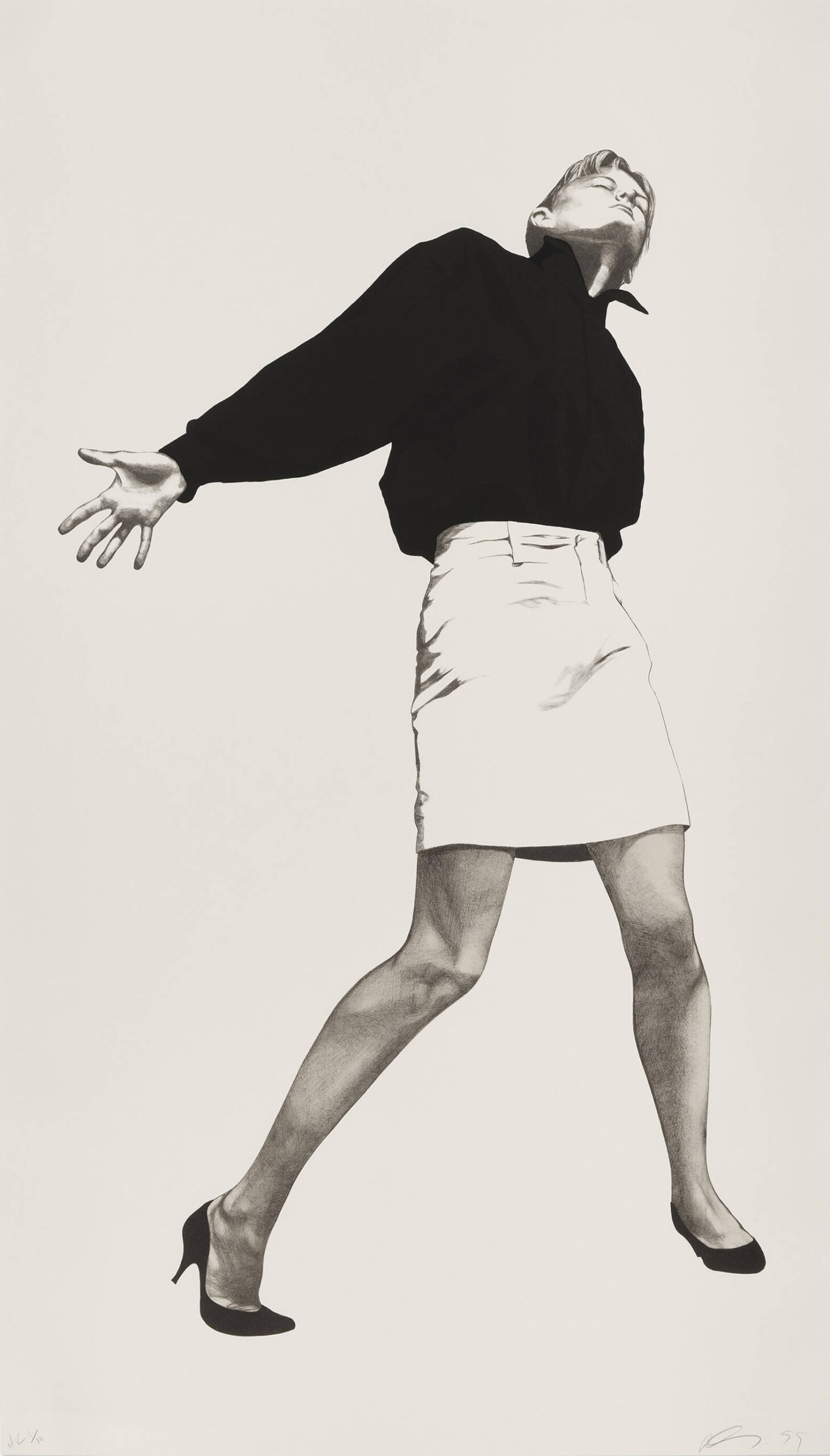 Sandy by Robert Longo