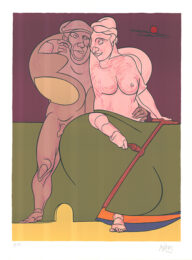 Picasso Et La Femme Neo-classique by Valerio Adami at Sylvan Cole Gallery