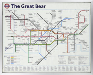 The Great Bear by Simon Patterson at Sims Reed Gallery (IFPDA)