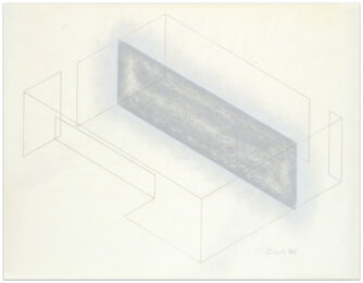 Untitled by Fred Sandback at Krakow Witkin Gallery