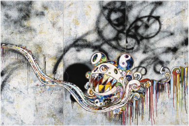 727999 by Takashi Murakami at Vogtle Contemporary