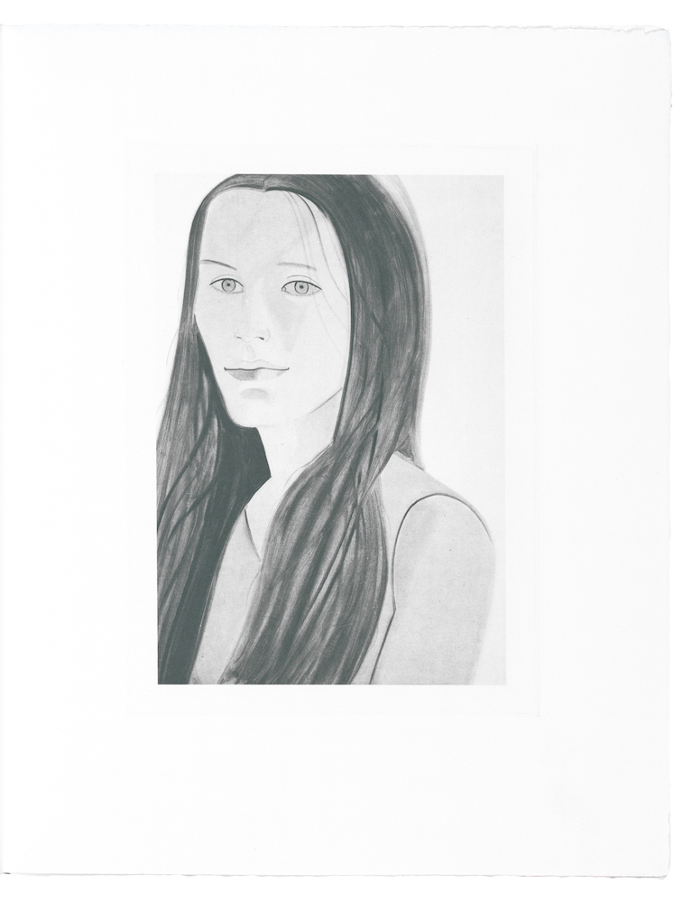 Six Female Portraits by Alex Katz