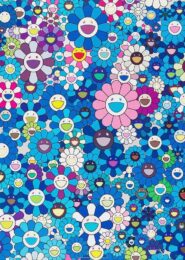 An Homage to IKB 1957 B by Takashi Murakami at Vogtle Contemporary