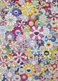 An Homage to Yves Klein Multicolor B by Takashi Murakami at Vogtle Contemporary