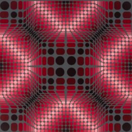 Boulouss by Victor Vasarely at Gregg Shienbaum Fine Art