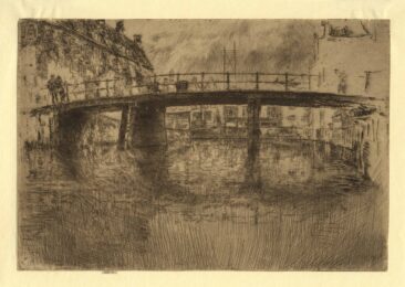 Bridge Amsterdam, final state by James Abbott McNeill Whistler at Harris Schrank Fine Prints