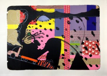 Cheetah by Ellen Berkenblit at Jungle Press Editions