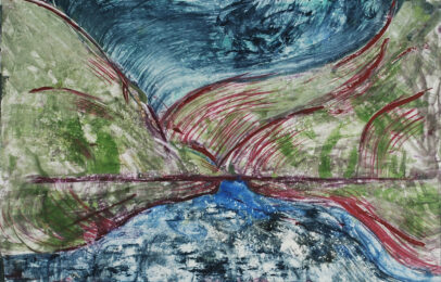 Every Breaking Wave #1 by Deborah Freedman at Oehme Graphics