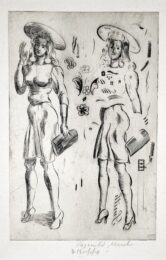 Girl Standing – Repeated by Reginald Marsh at Harris Schrank Fine Prints