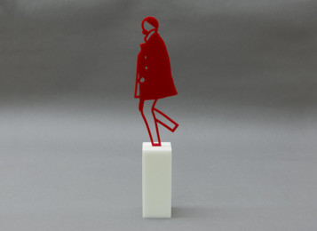 Jeremy by Julian Opie at Vogtle Contemporary