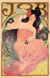 Job by Alphonse Mucha at Isselbacher Gallery