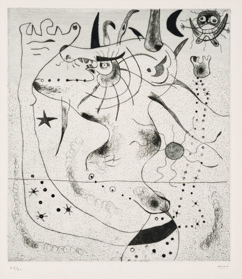 L’Eveil du geant by Joan Miro