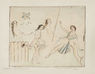 Le Ballet by Marie Laurencin at Isselbacher Gallery