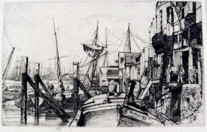 Limehouse by James Abbott McNeill Whistler at Harris Schrank Fine Prints