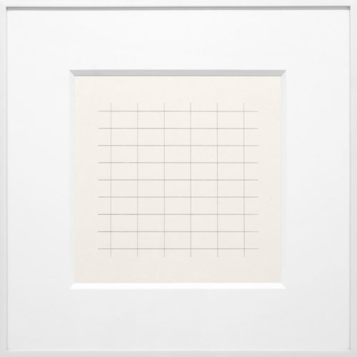 On a Clear Day #24 by Agnes Martin
