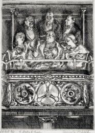 Opera Box by Reginald Marsh at Harris Schrank Fine Prints