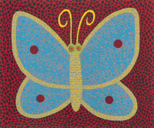 Papillon (II) by Yayoi Kusama at Vogtle Contemporary