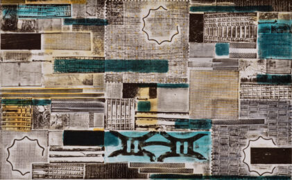 Pattern Language – Kind of Blue 1 by Katie Kiefer at Oehme Graphics
