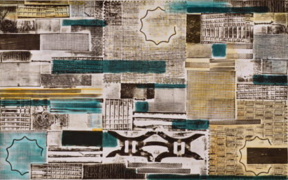 Pattern Language – Kind of Blue 2 by Katie Kiefer at Oehme Graphics
