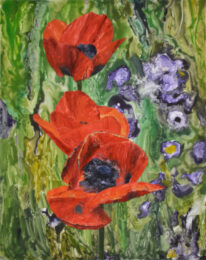 Poppies by Sari Davidson at Oehme Graphics