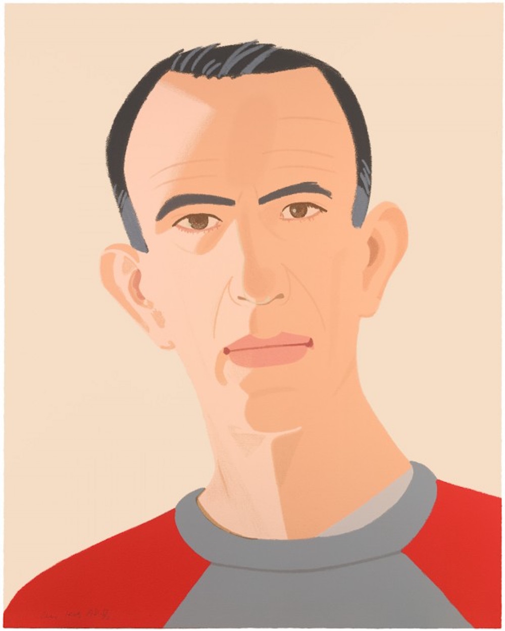 Sweatshirt 2 (Alex and Ada Suite) by Alex Katz