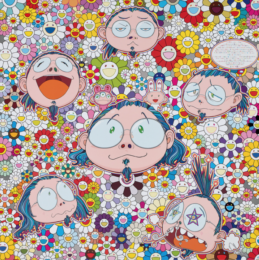 The Artist’s Agony and Ecstasy by Takashi Murakami at Vogtle Contemporary