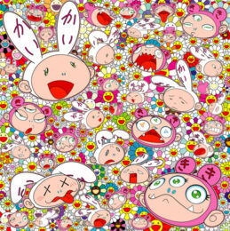 There’s bound to be difficult time There’s bound to be sad times But we won’t lose heart; we’d rathe... by Takashi Murakami at Vogtle Contemporary