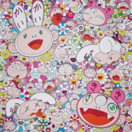 You have all sorts of ups and downs in life. Right, Kaikai and Kiki ?! by Takashi Murakami at Vogtle Contemporary