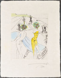 Flower Women at the Piano by Salvador Dalí at Christopher-Clark Fine Art
