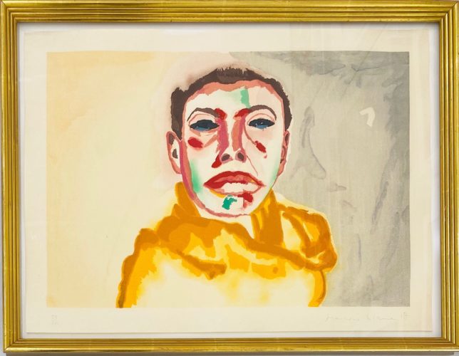 I (self portrait) by Francesco Clemente