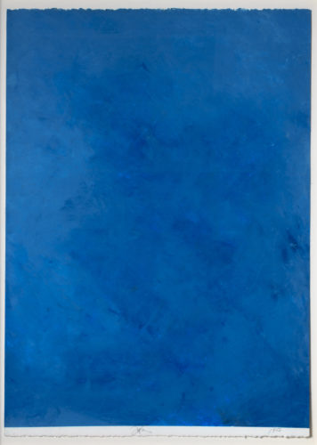 Ocean Blue Drawing #36 by Joe Goode at