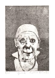 Grock by Peter Blake at Paul Stolper Gallery