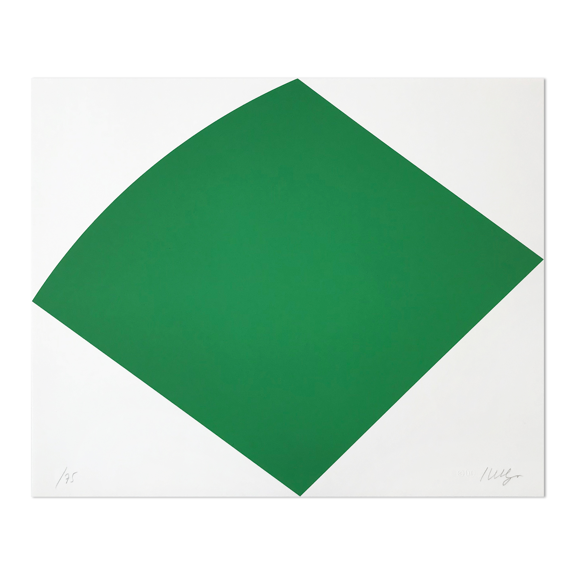 Green Curve by Ellsworth Kelly
