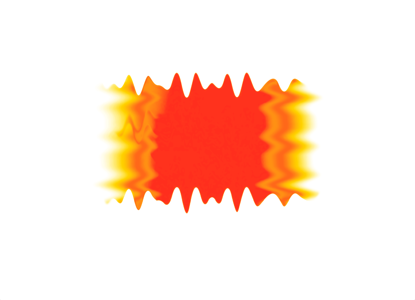 New Wave Orange I by Peter Saville