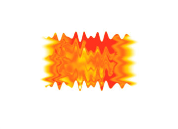 New Wave Orange II by Peter Saville at Paul Stolper Gallery