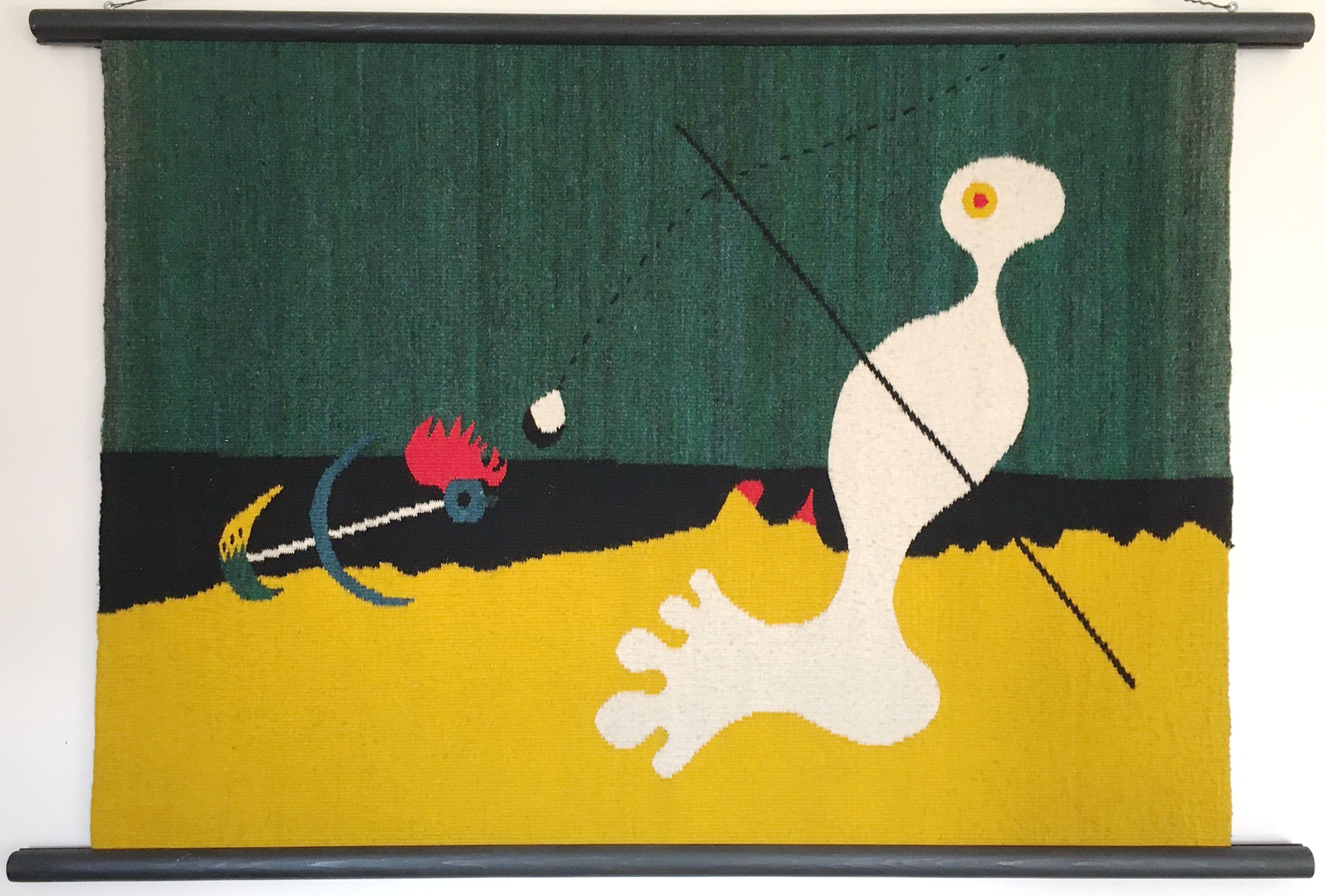 Person Throwing a Stone at a Bird by Joan Miro