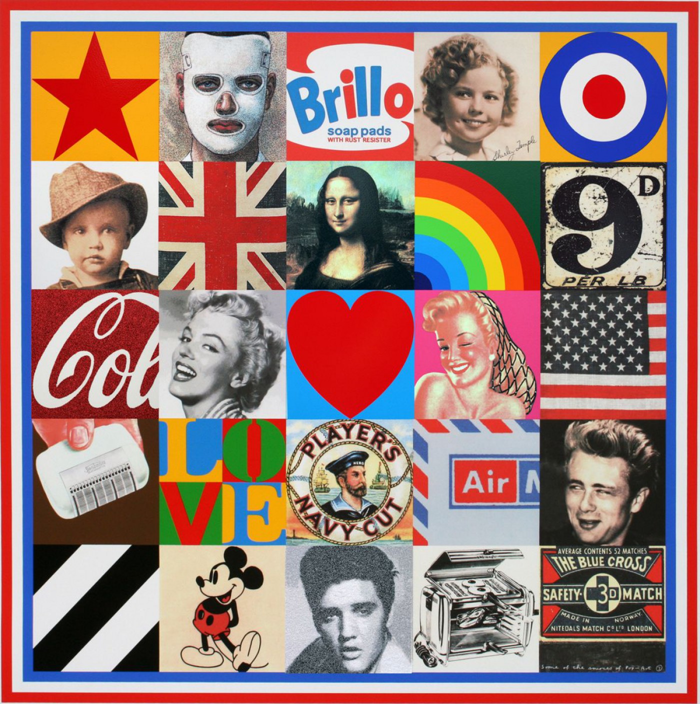 Some of the Sources of Pop Art VII by Peter Blake