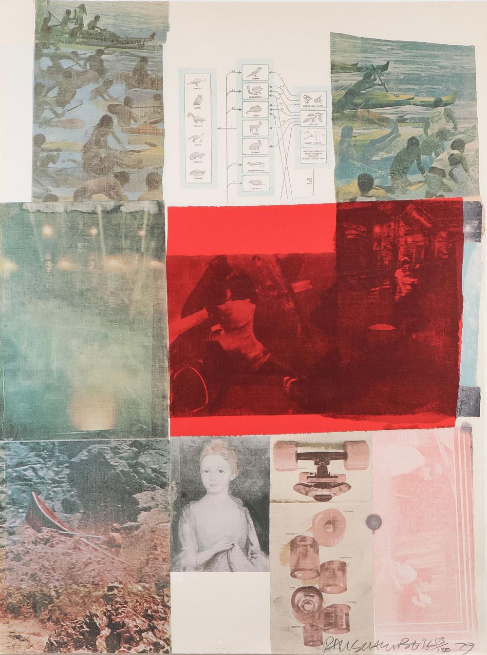 From the Seat of Authority by Robert Rauschenberg