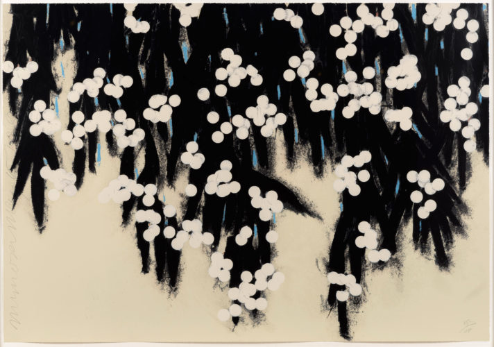 Mimosa by Donald Sultan at
