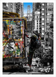 San Francisco is Beautiful by Mr. Brainwash at Christopher-Clark Fine Art