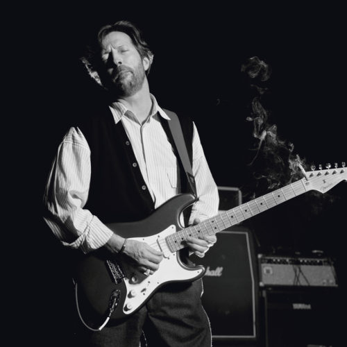 Eric Clapton, B&W by Terry O'Neill