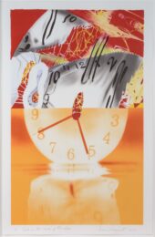 The Hole in the Center of the Clock by James Rosenquist at Leslie Sacks Gallery