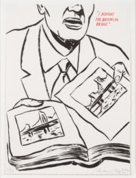 Untitled by Raymond Pettibon at Leslie Sacks Gallery