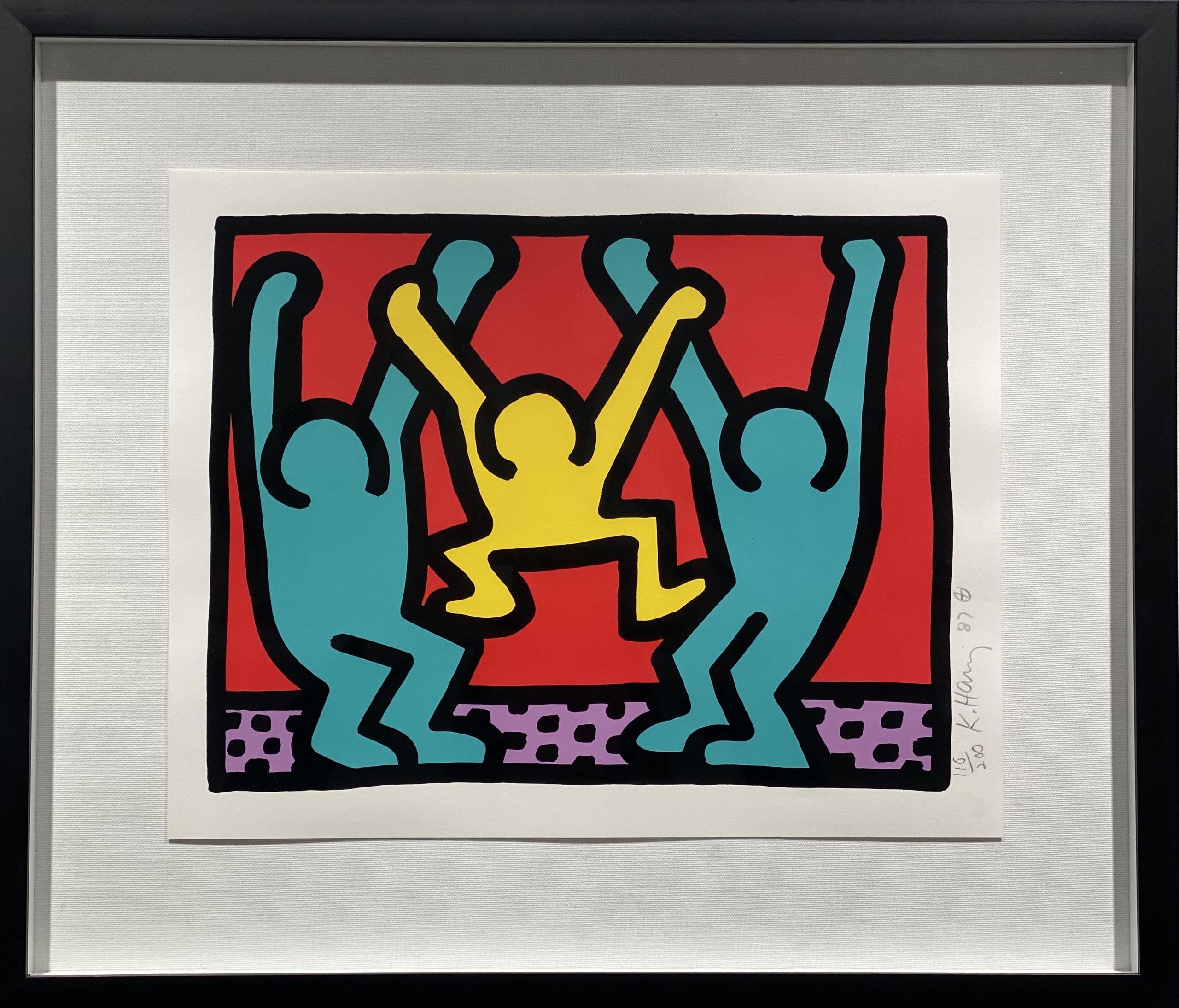 Pop Shop I B by Keith Haring
