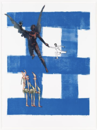 Airborne by Nancy Spero at Michael Steinberg Fine Art
